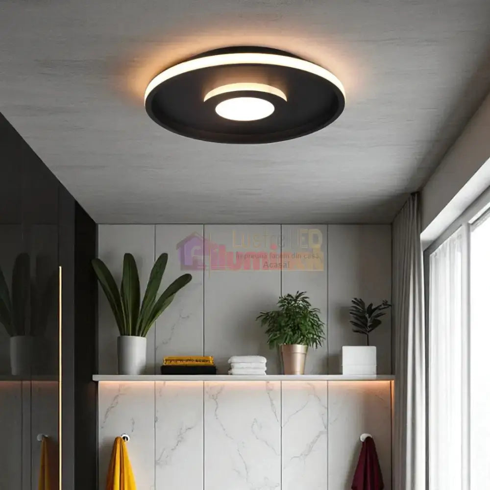 Lustra LED Black ASCARI lustreled.ro