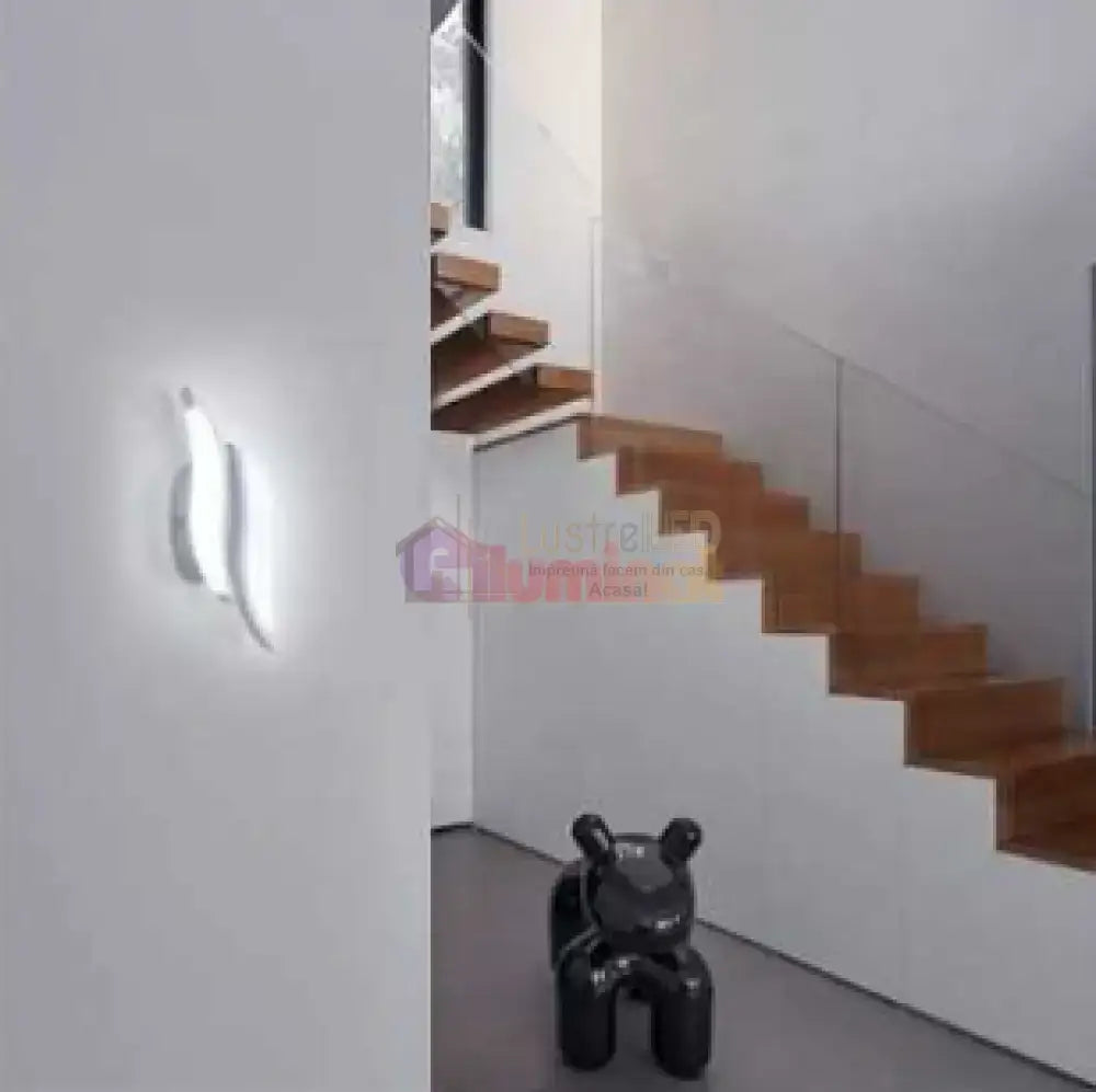 Aplica LED ASCO 8W Alba Echivalent 40W lustreled.ro