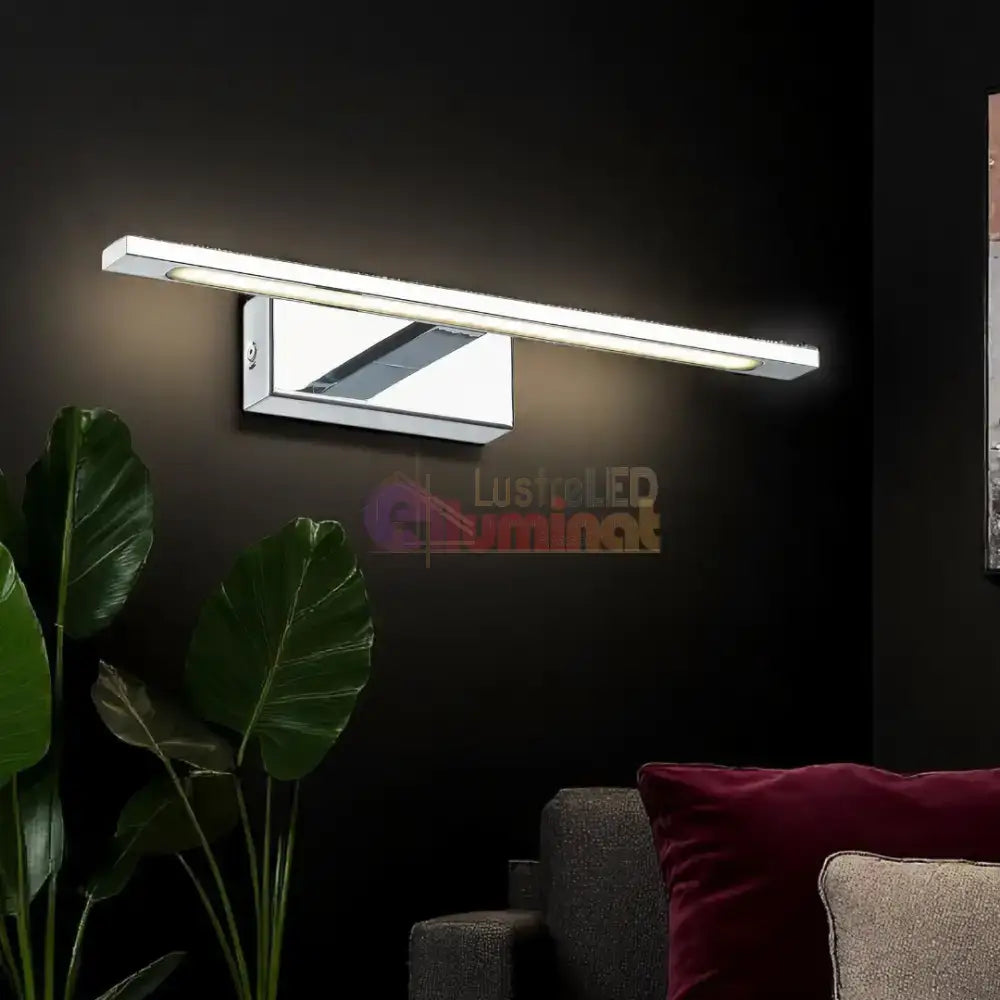 Aplica LED Baie 12W 40cm CHROME KINKIET lustreled.ro