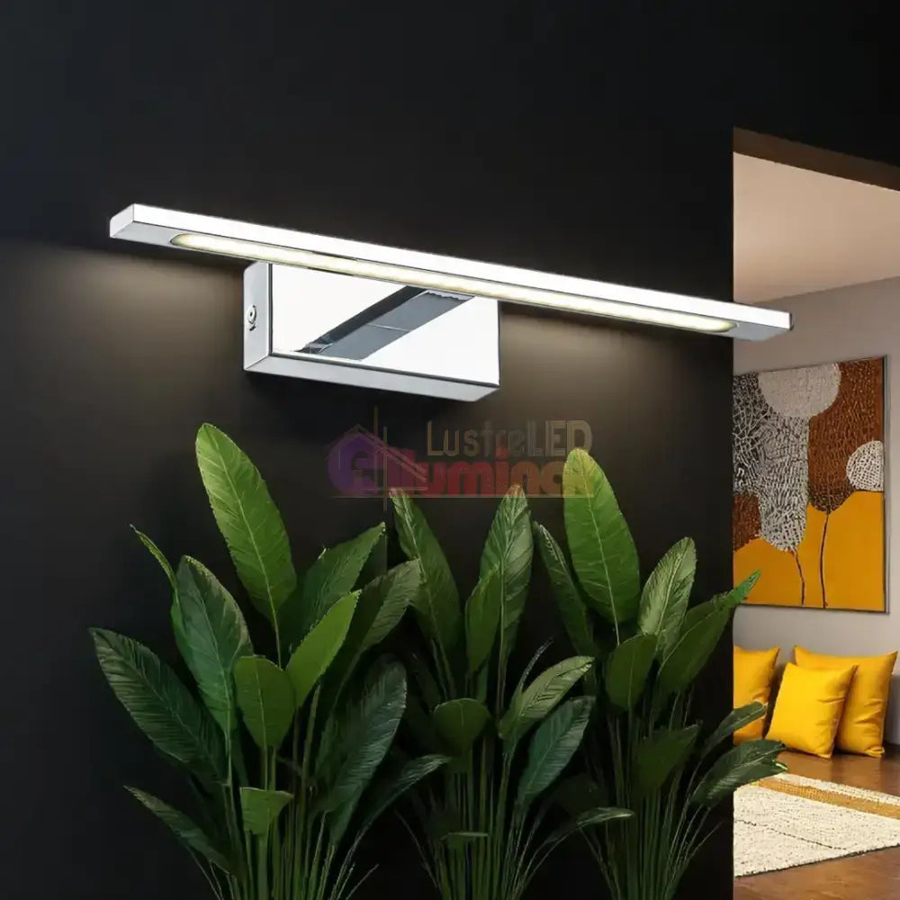 Aplica LED Baie 12W 40cm CHROME KINKIET lustreled.ro