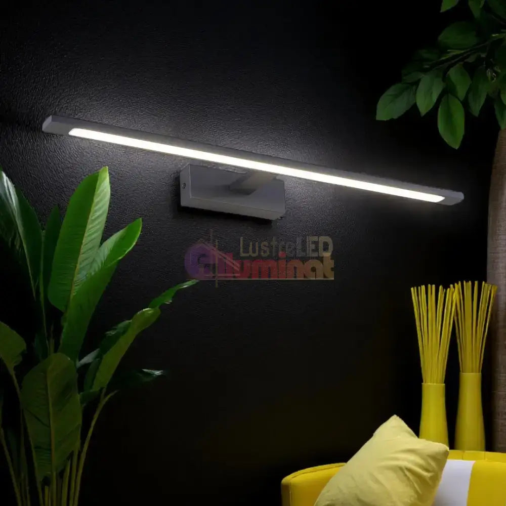 Aplica LED de Perete 20W Black Vissaro lustreled.ro