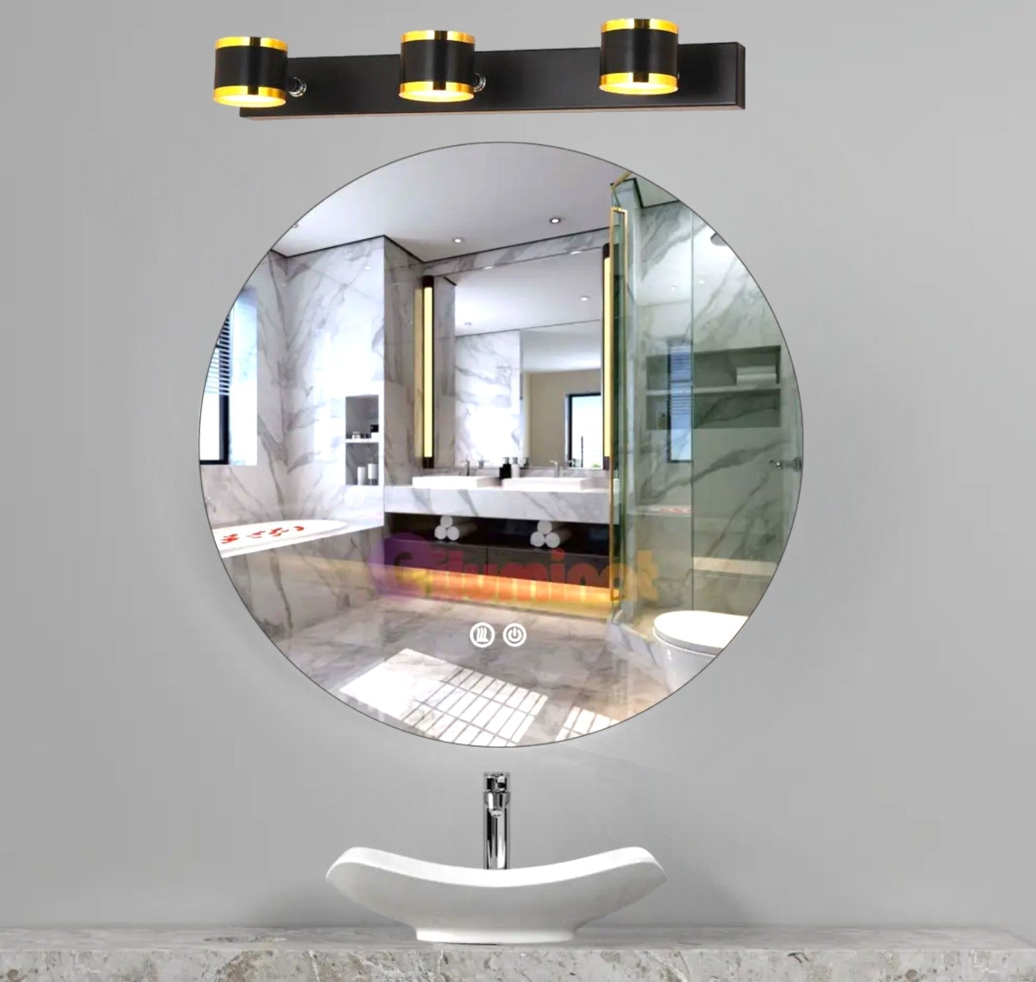 Aplica LED Baie 36W 46cm Cassia Echivalent 200W