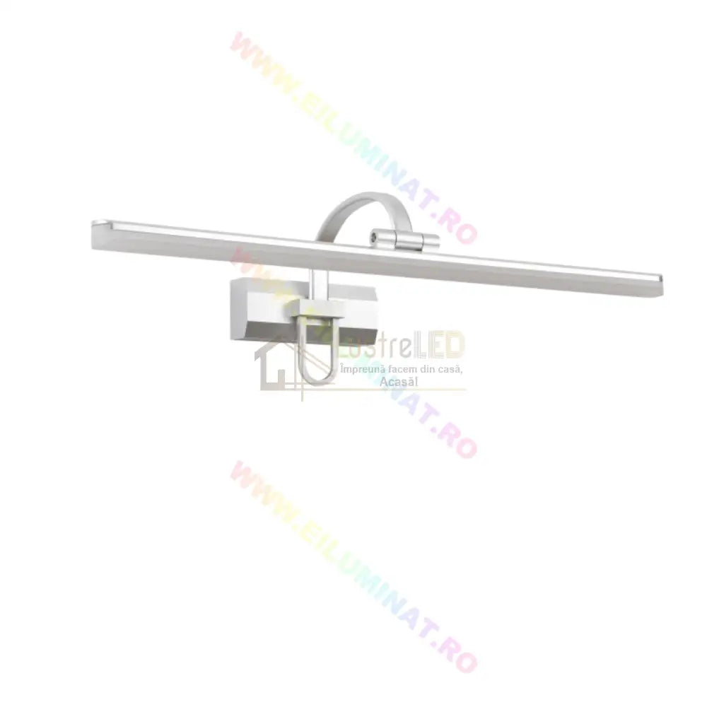 Aplica Led Baie 36W 58Cm Argintie Reglabila C1308Ch Wall Light Fixtures