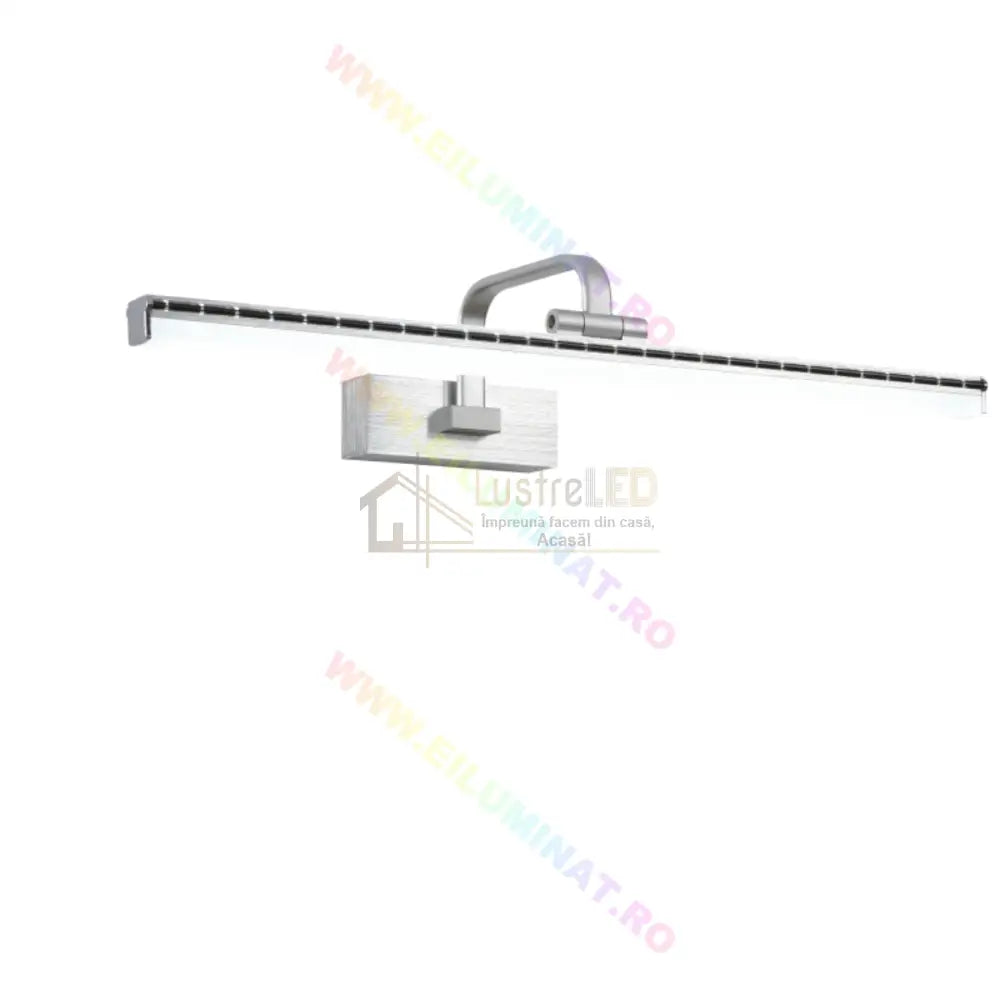 Aplica Led Baie 36W 58Cm Argintie Reglabila C1309Ch Wall Light Fixtures