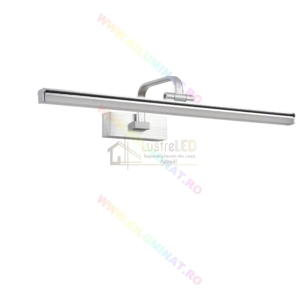 Aplica Led Baie 36W 58Cm Argintie Reglabila C1309Ch Wall Light Fixtures