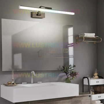 Aplica Led Baie 36W 58Cm Neagra Reglabila C1299Bk Wall Light Fixtures