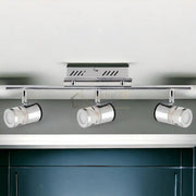 Aplica Led Baie 3X5W Assos Chrome Wall Light Fixtures