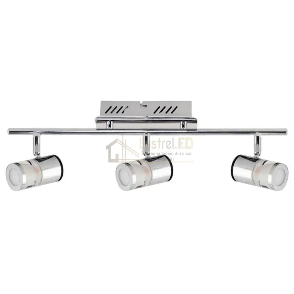 Aplica Led Baie 3X5W Assos Chrome Wall Light Fixtures