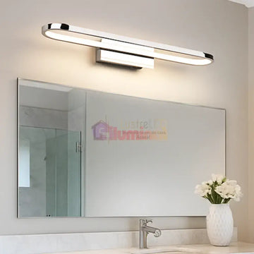 Aplica LED Baie IP44 cu Buton GIANNI Crom Echivalent 250W