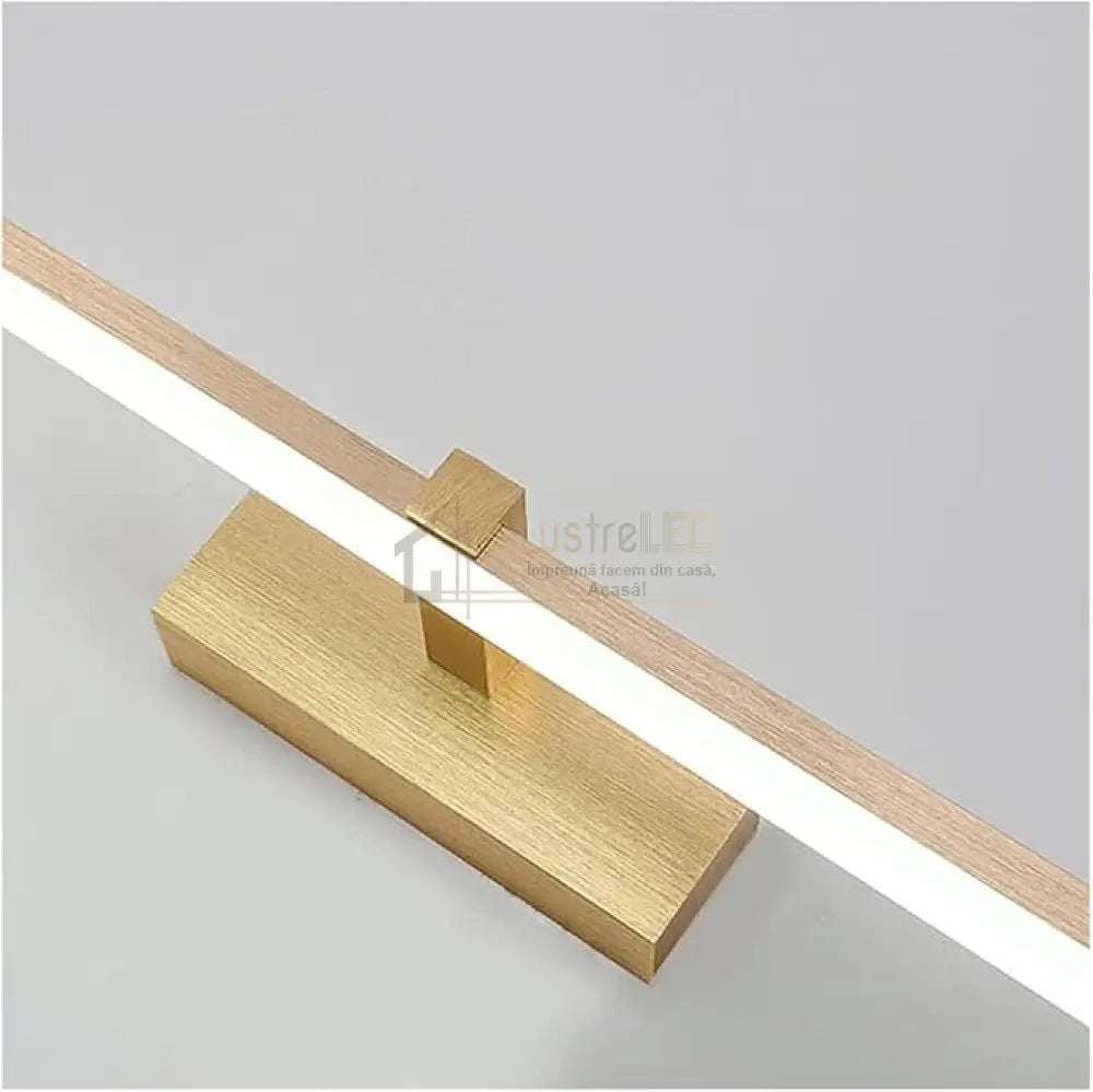 Aplica LED Baie Olyss 18W 91cm Aurie lustreled.ro