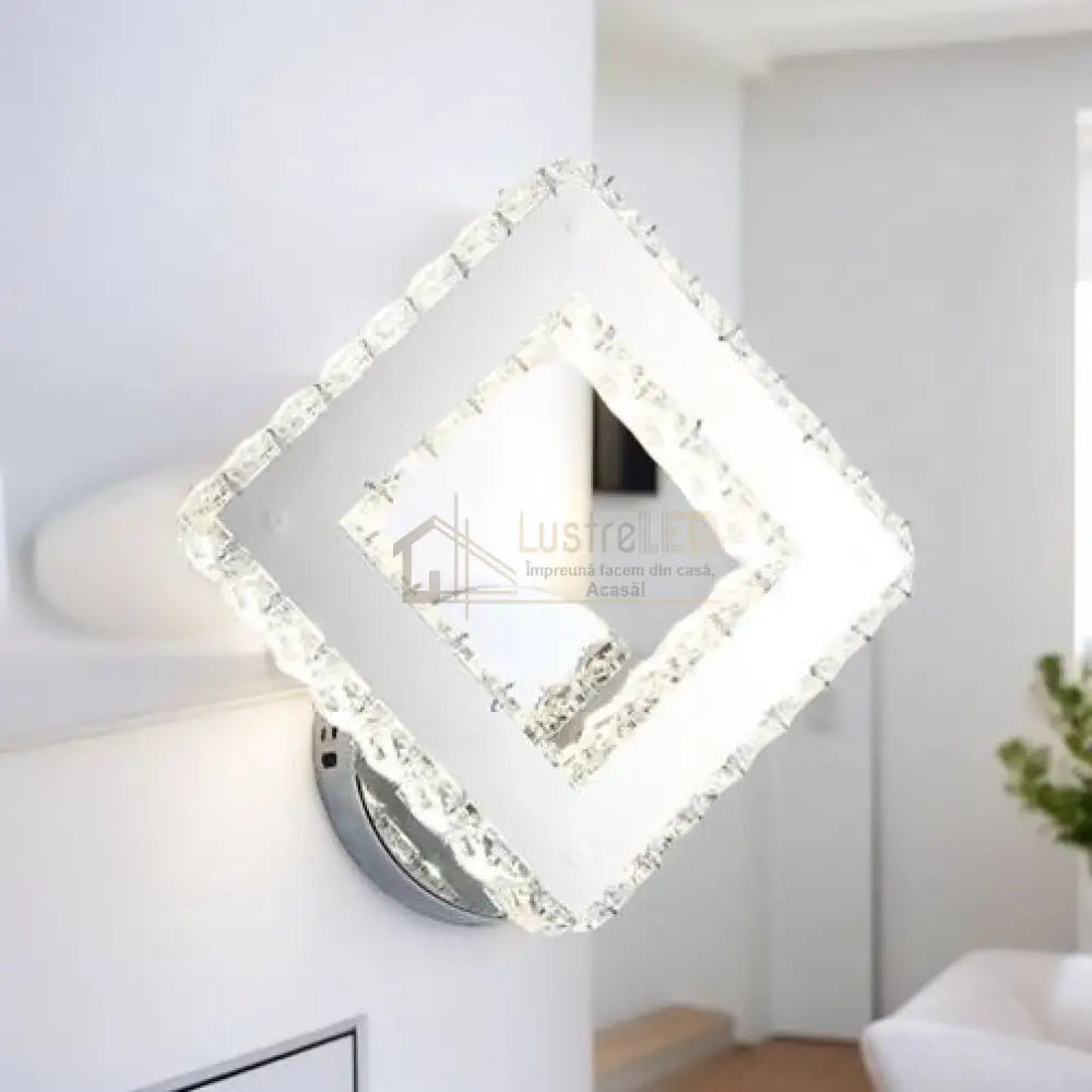 Aplica Led Cristal 38W Diamond Wall Light Fixtures