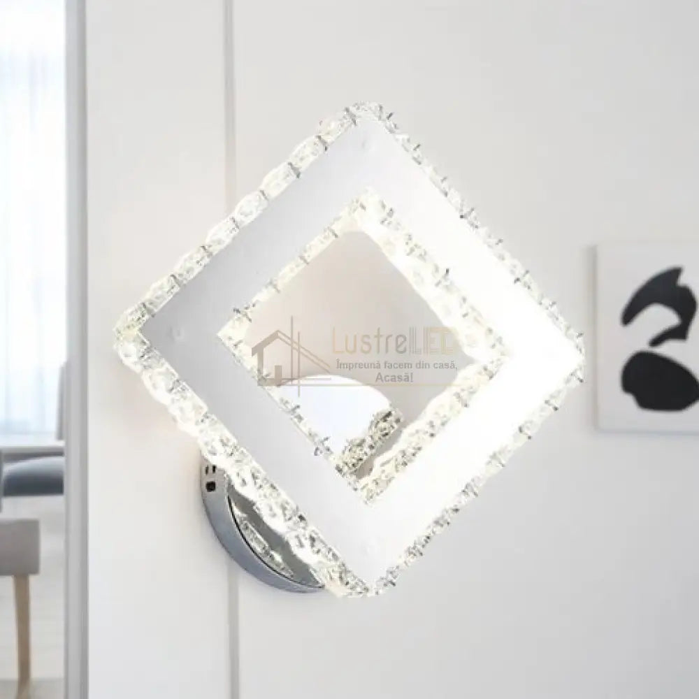 Aplica Led Cristal 38W Diamond Wall Light Fixtures