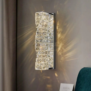 Aplica LED Cristal WAVE Chrome 48cm