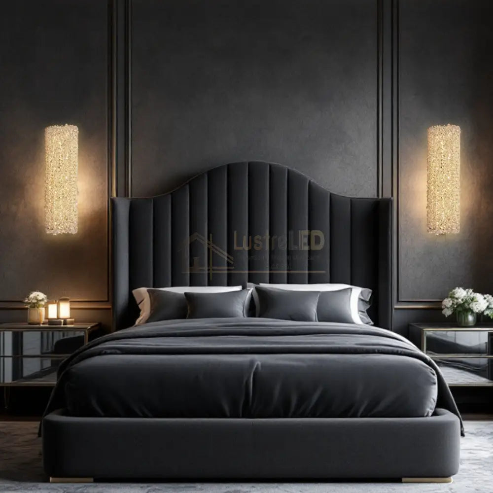  Aplica LED 21W Crystal Elegance CRISTAL / APLICA PERETE / TAVAN / CHROME Wall Light Fixtures