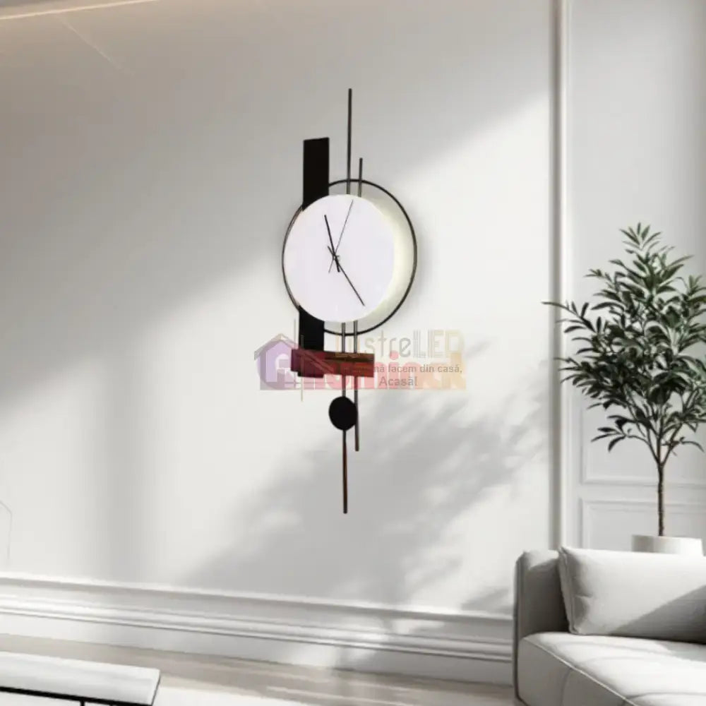 Aplica LED cu Ceas Chronos Point AL260-1 lustreled.ro