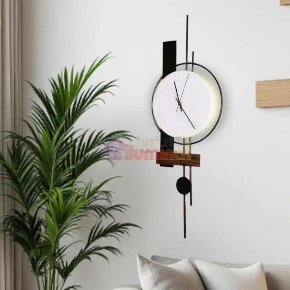 Aplica LED cu Ceas Chronos Point AL260-1 lustreled.ro