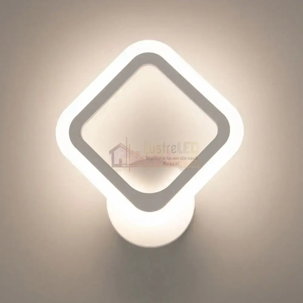 Aplica Led Diamond Simple Wall Light Fixtures