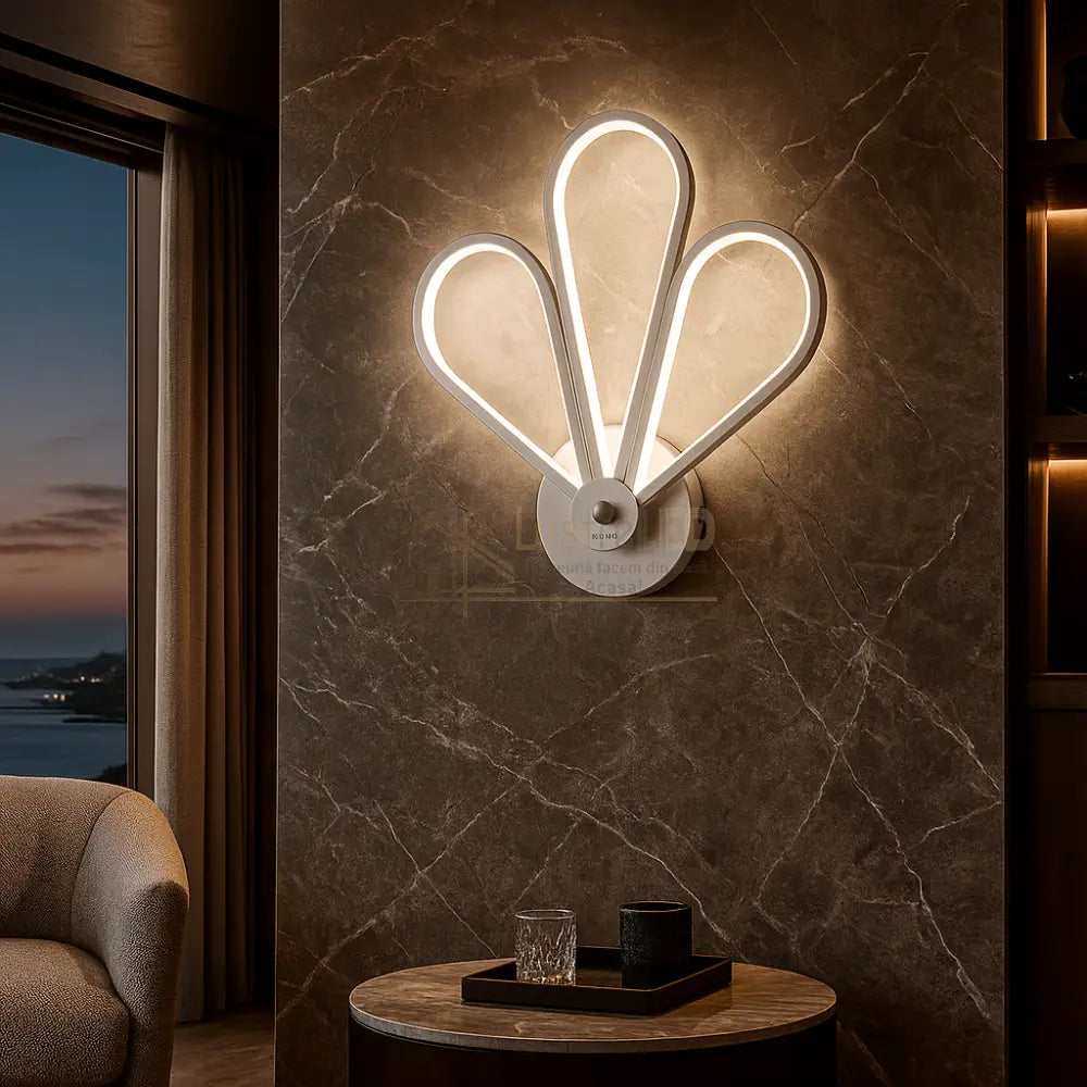 Aplica LED DRILO 15w White Echivalent 90W ALBA Wall Light Fixtures