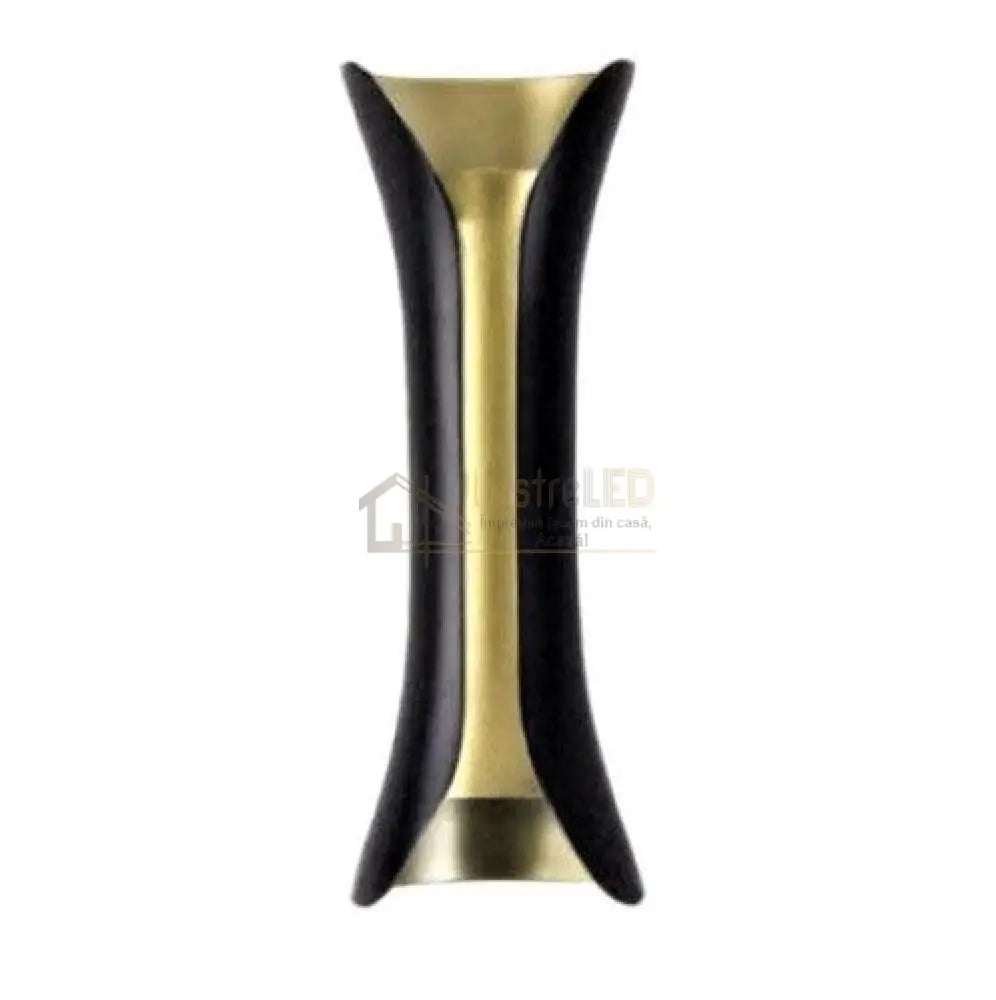 Aplica Led Exterior 2X5W Ultron Gold Wall Light Fixtures