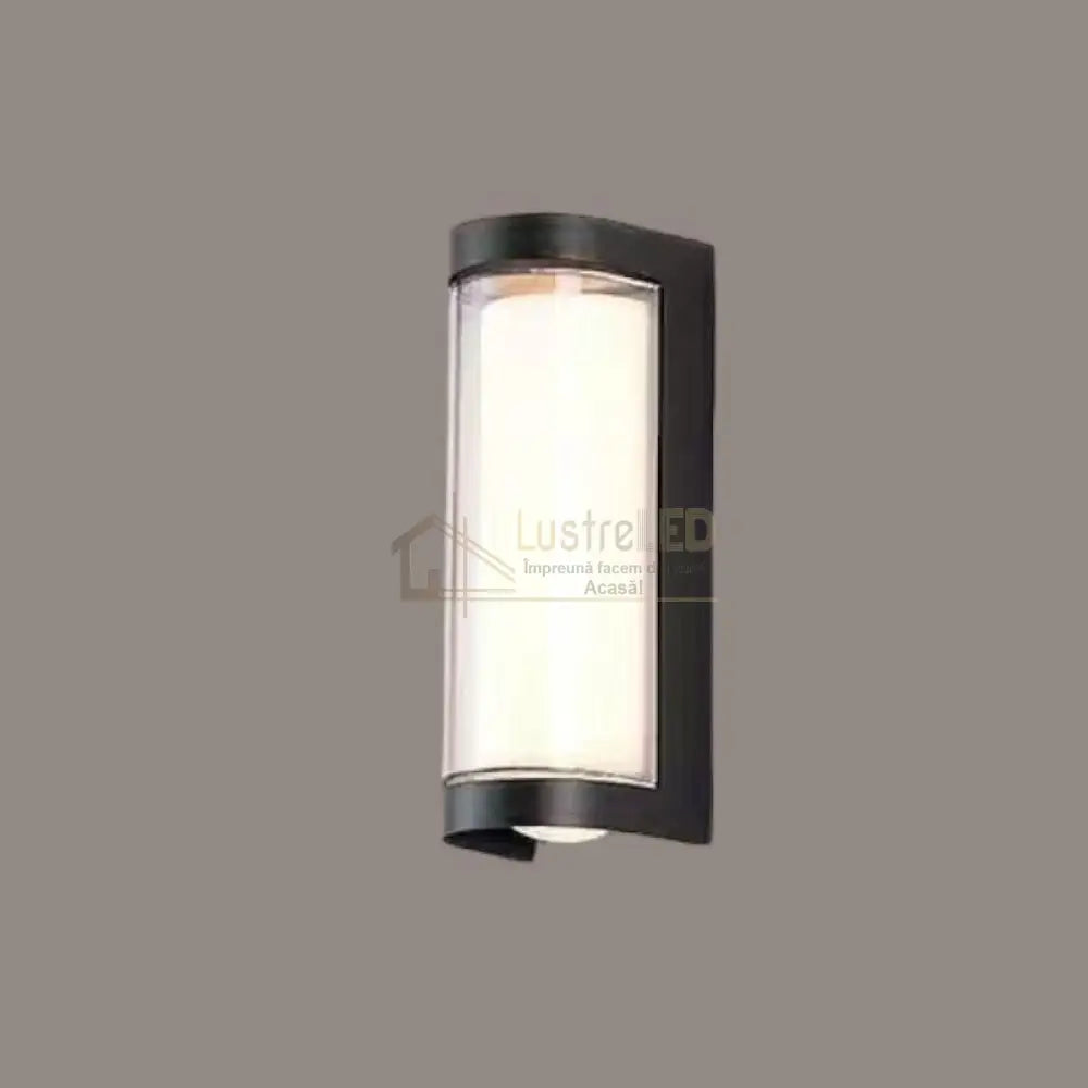 Aplica LED Exterior Black AMON IP65 Wall Light Fixtures