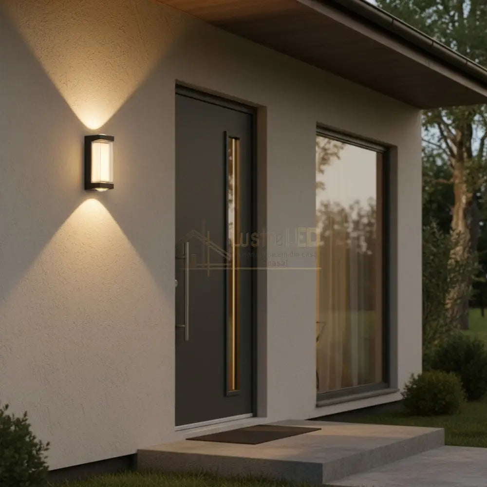 Aplica LED Exterior Black MONA IP65 Wall Light Fixtures