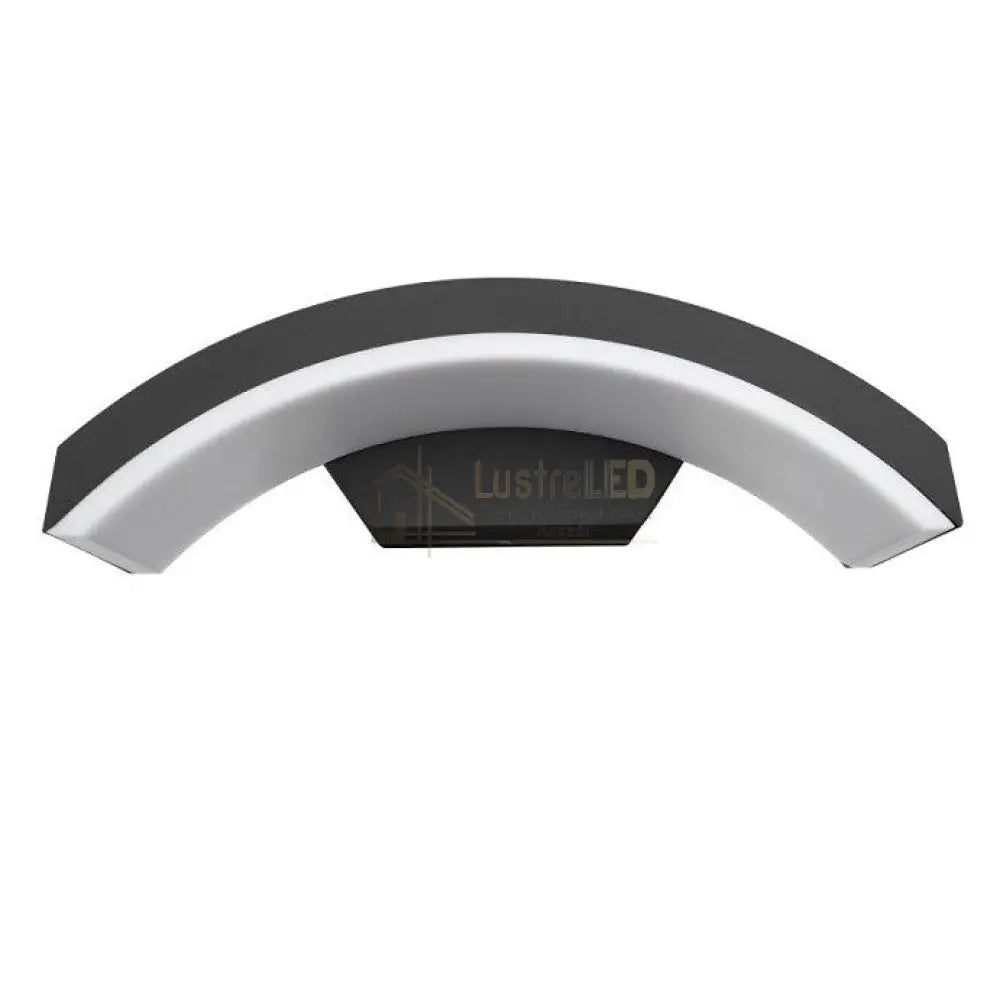 Aplica Led Exterior Helios 18W Neagra - Pl9026 Wall Light Fixtures