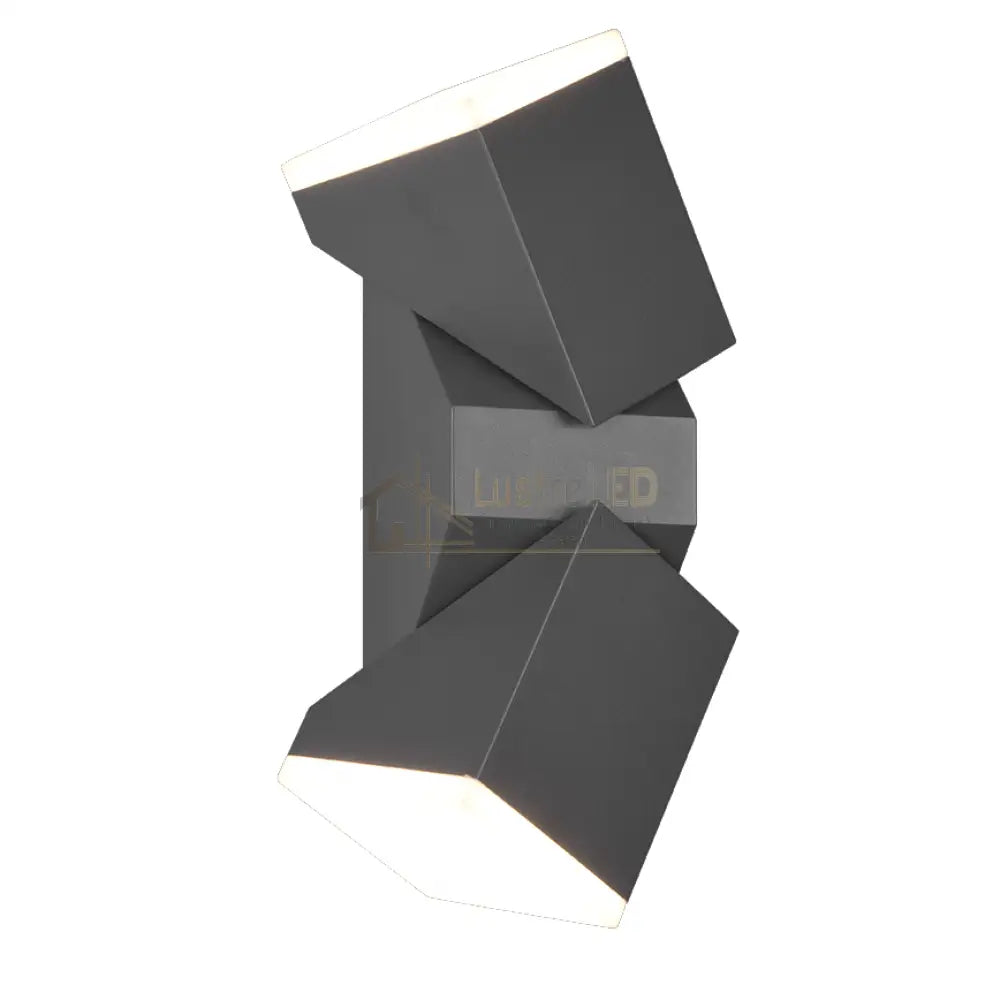 Aplica LED Exterior Premium AVON Dark Grey 28CM Wall Light Fixtures