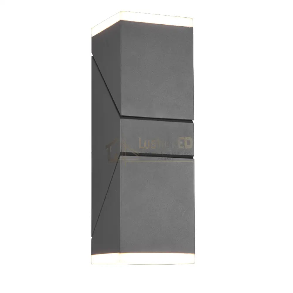 Aplica LED Exterior Premium AVON Dark Grey 28CM Wall Light Fixtures