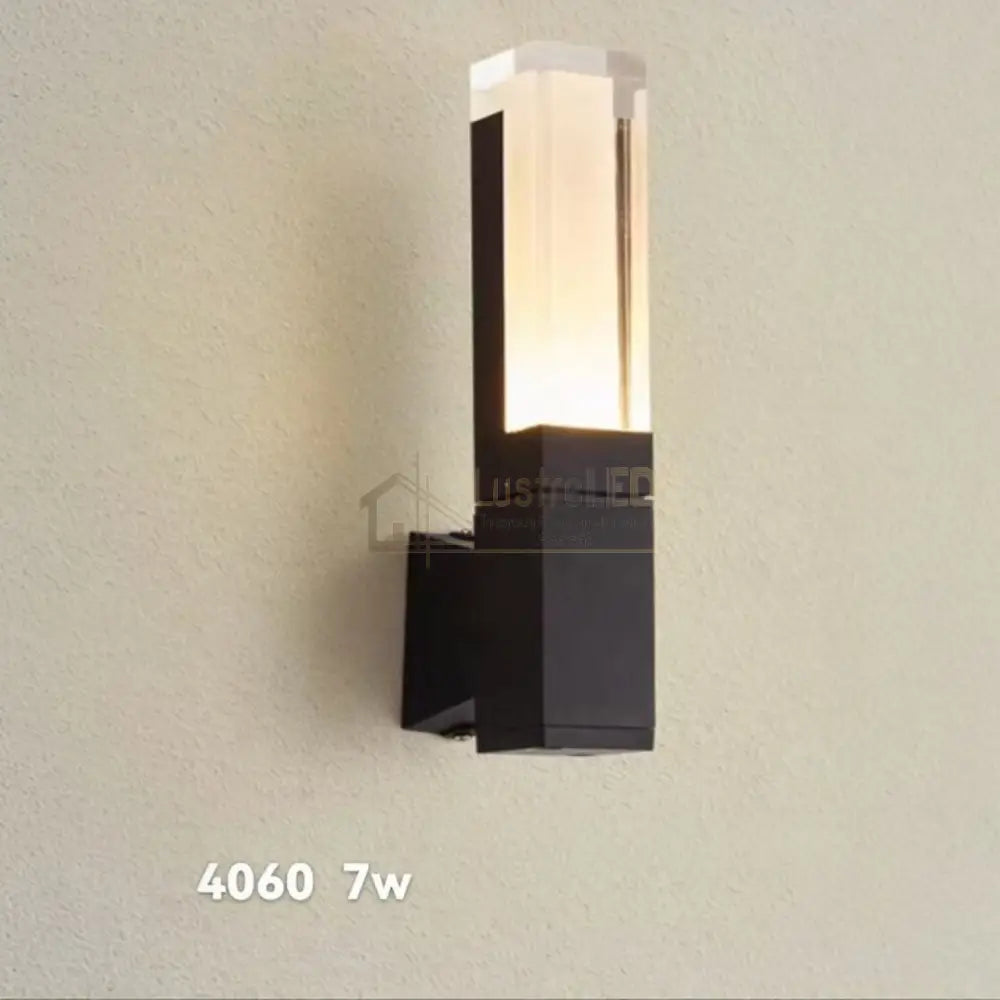 Aplica LED Exterior ROLO Black IP65 Wall Light Fixtures