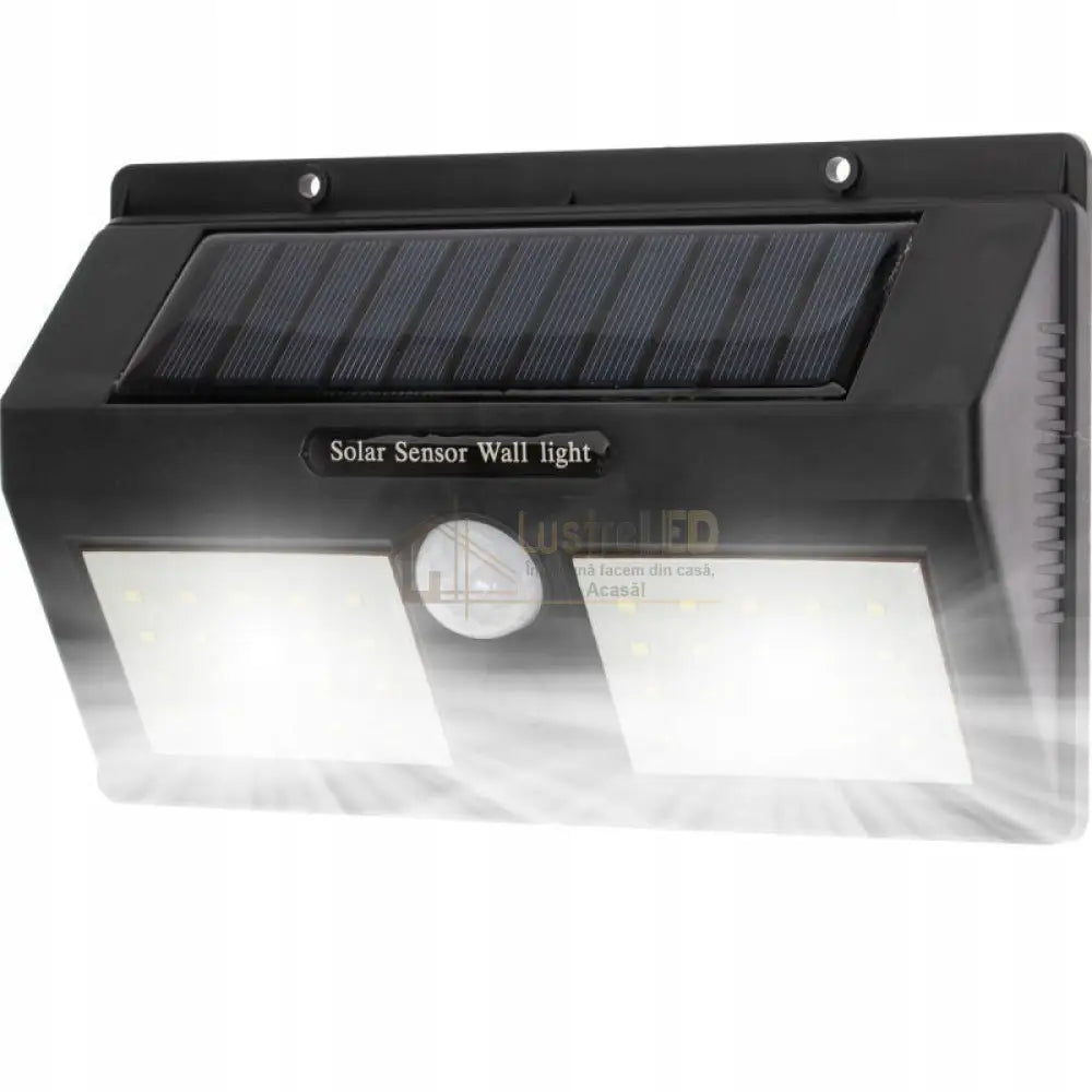 Aplica Led Exterior Solara Senzor 40 Smd