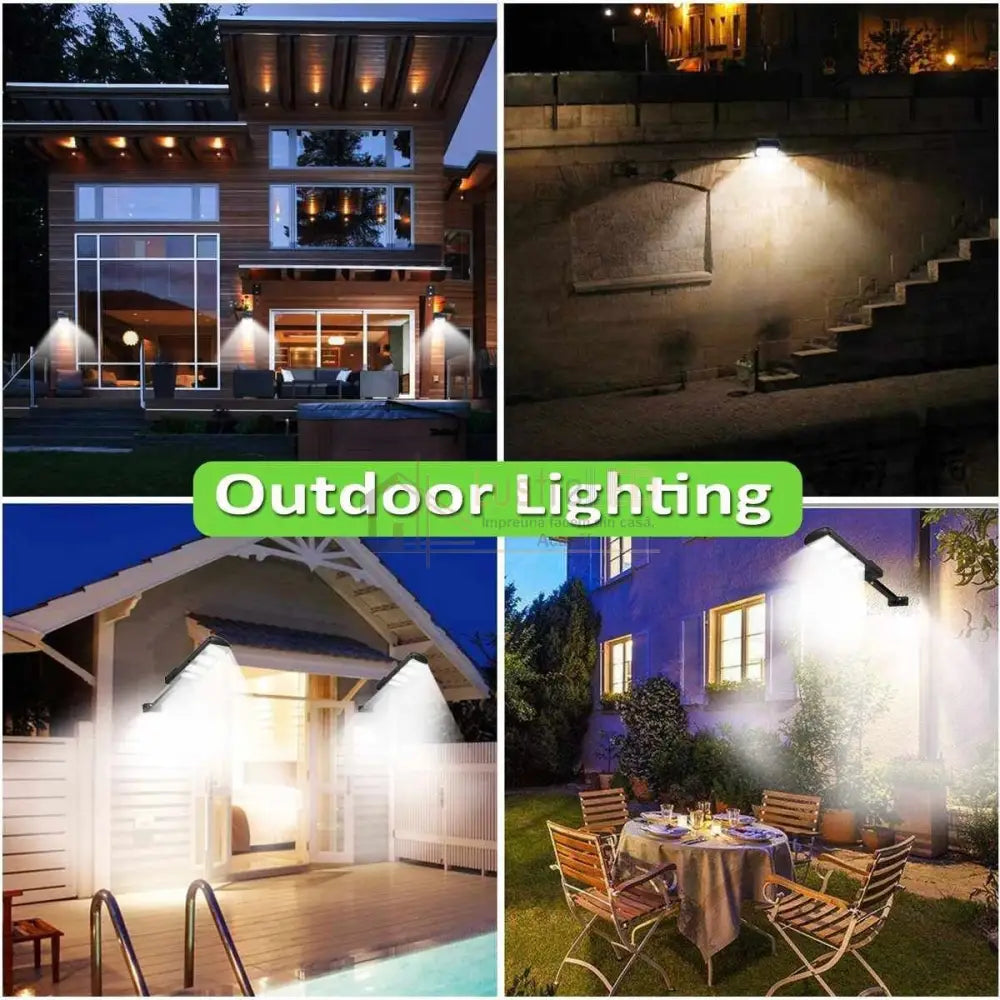 Aplica Led Exterior Solara Senzor Cob