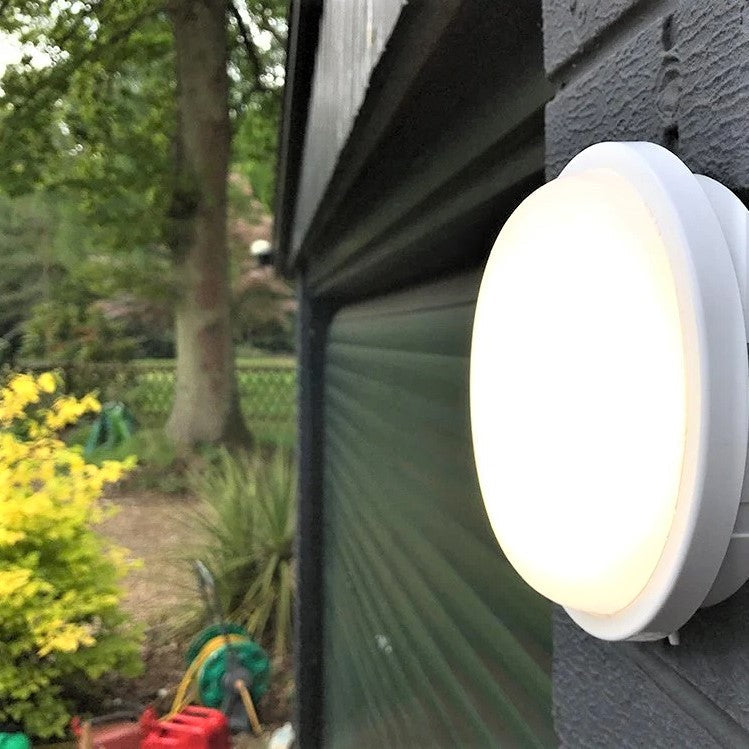Aplica LED 12W Rotunda BAT Alba Exterior