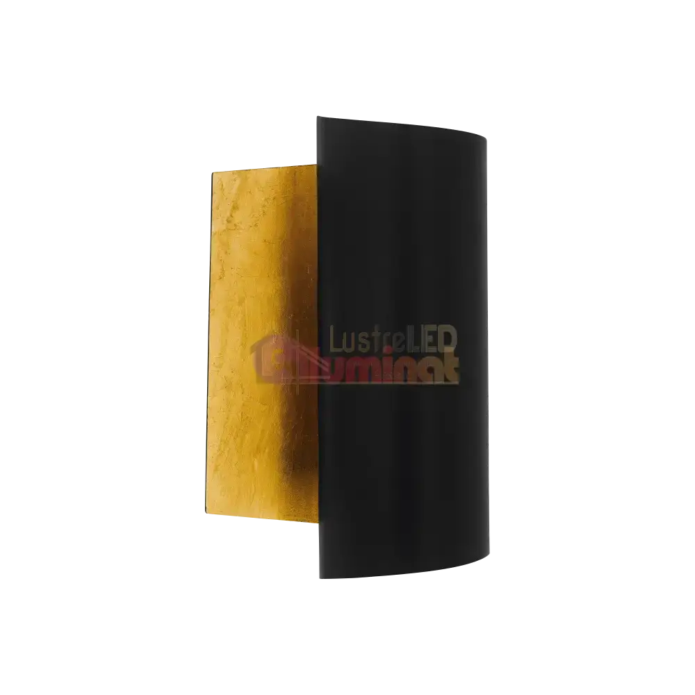 Aplica LED 40W FALICETTO GOLD & BLACK EGLO 98759 lustreled.ro