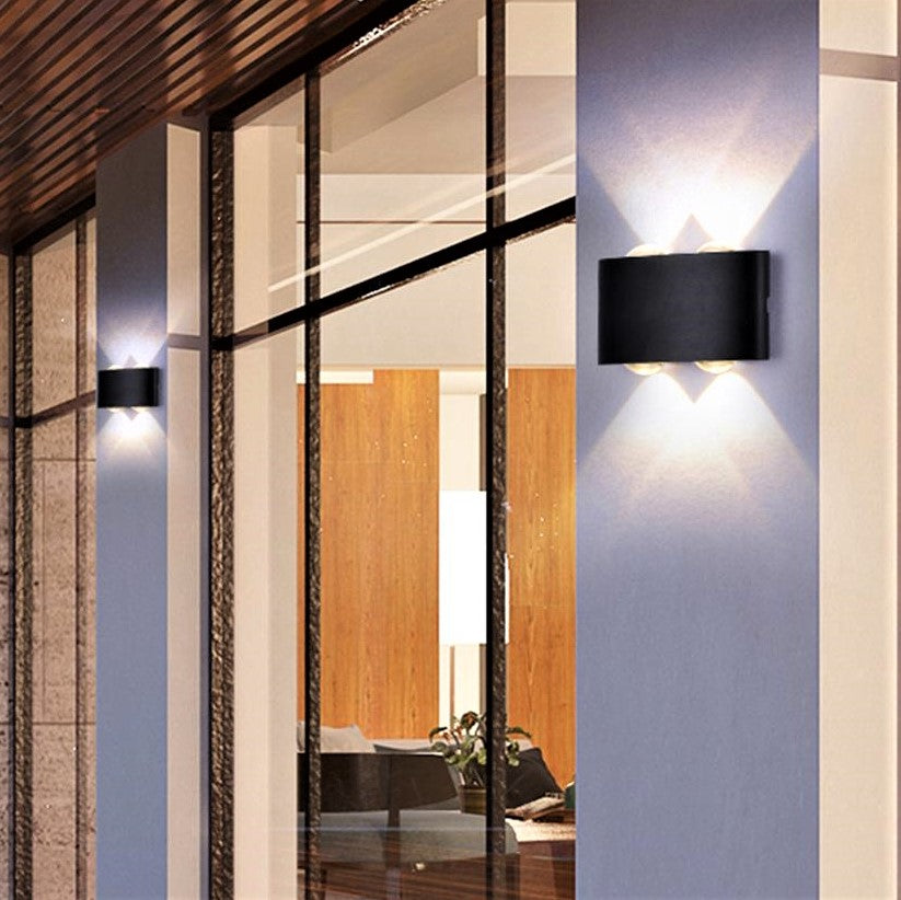 Aplica LED 4W TRIO Exterior Neagra