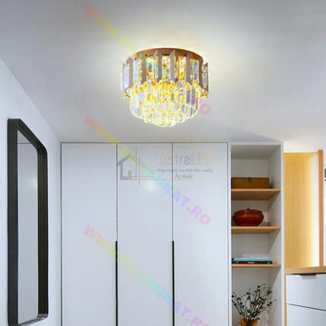 Aplica LED GOLD SHINE 30cm Echivalent 300W