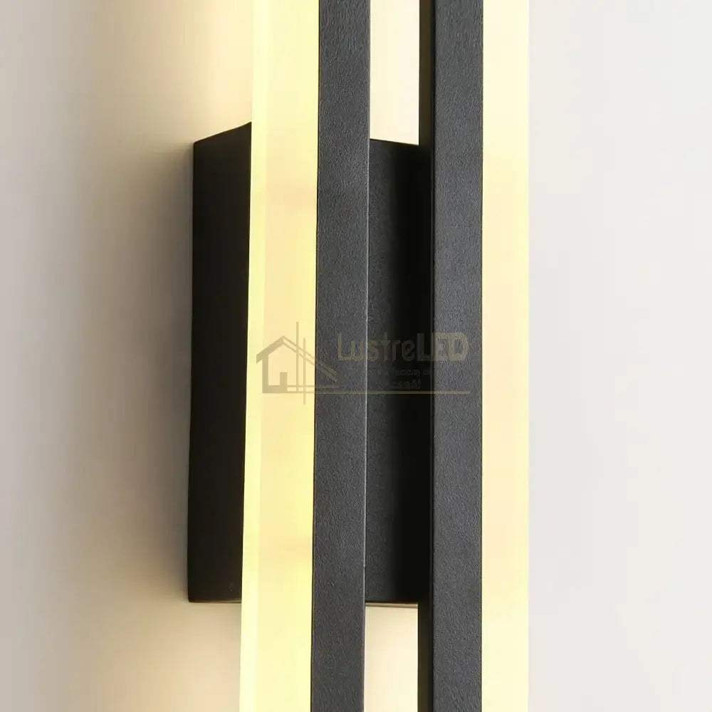 Aplica Led Linnes 12W Neagra Wall Light Fixtures