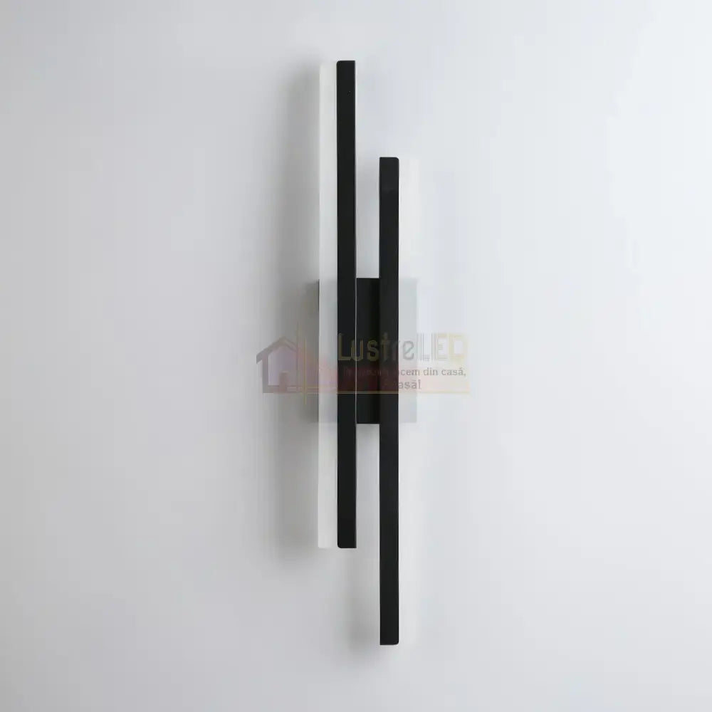 Aplica Led Linnes 12W Neagra Wall Light Fixtures