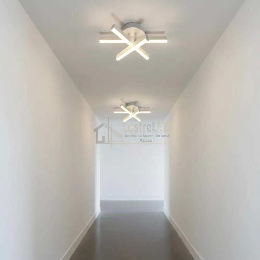 Aplica LED LINNES STAR White Echivalent 200W Lighting Fixtures