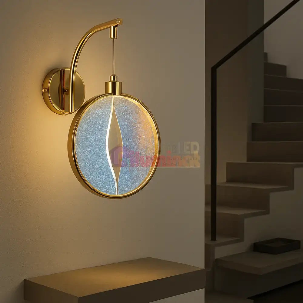 Aplica LED Circle Gold Design BD480 lustreled.ro