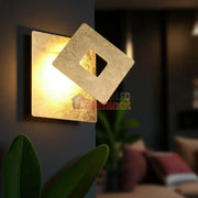 Aplica de Perete Gold LEANO Square lustreled.ro