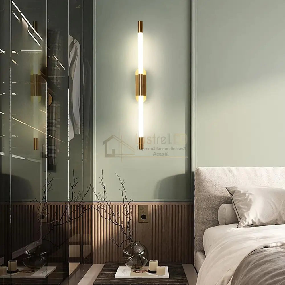 Aplica LED MARBA Gold 80CM Wall Light Fixtures