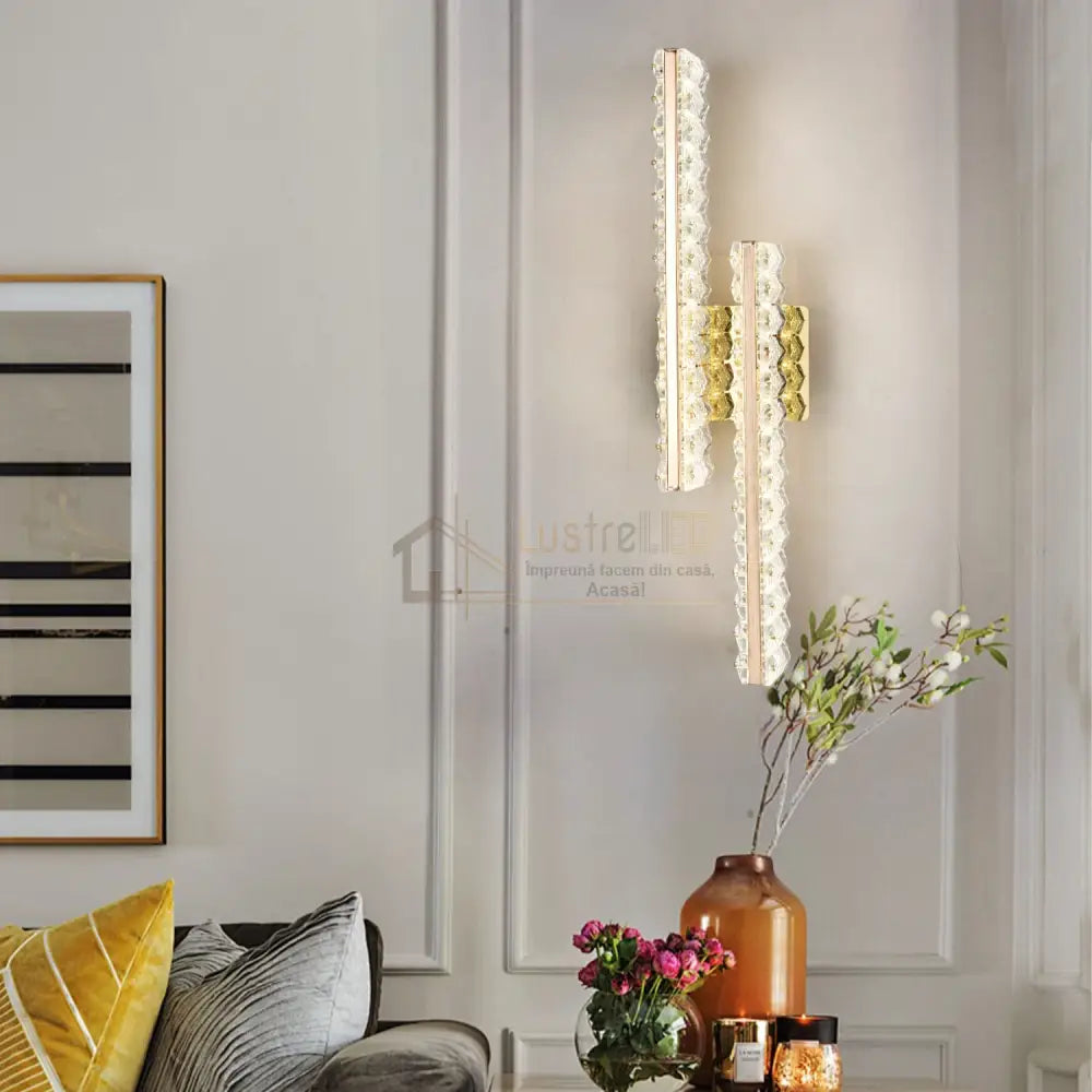Aplica LED MELIS Cristal Lines AURIE / CRISTAL / APLICA PERETE Wall Light Fixtures
