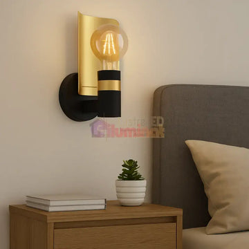 Aplica LED Modern HAYES Negru+Auriu