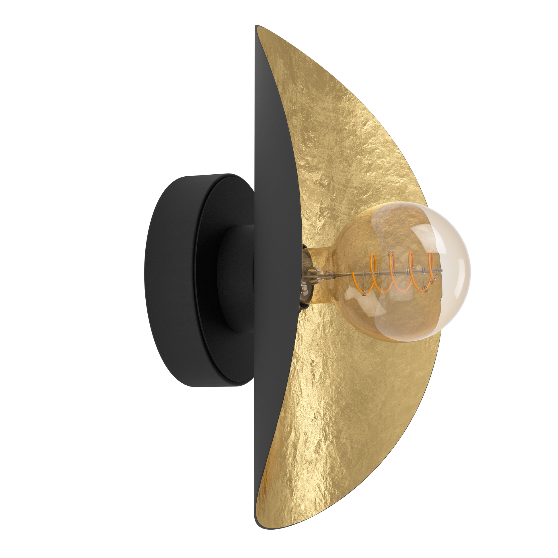 Aplica Vintage SACEDA Negru+Auriu