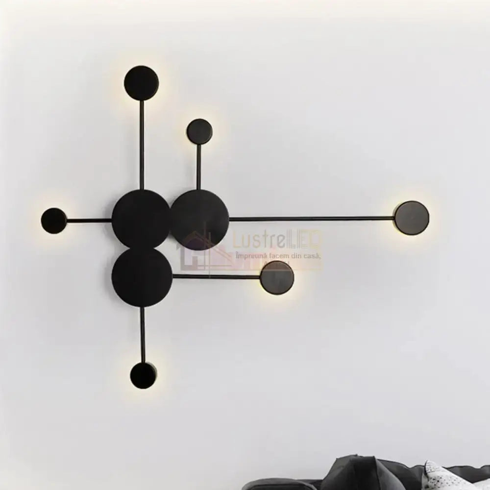Aplica Led 45W Modern Style-6 Negru Ceiling Light Fixtures
