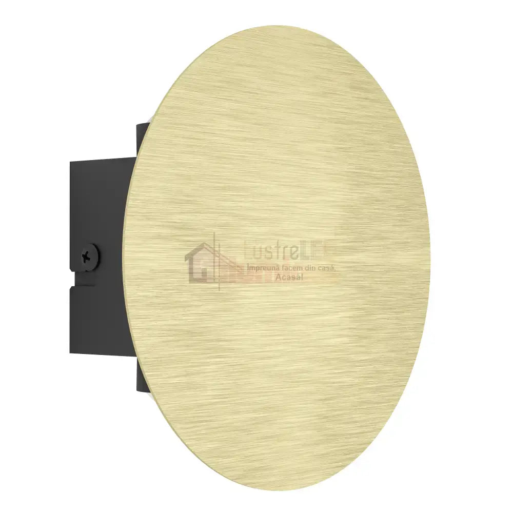 Aplica LED Modern TALAMELLO EGLO 901201 NEGRU + AURIU / APLICA PERETE / MINIMALIST DESIGN Wall Light Fixtures