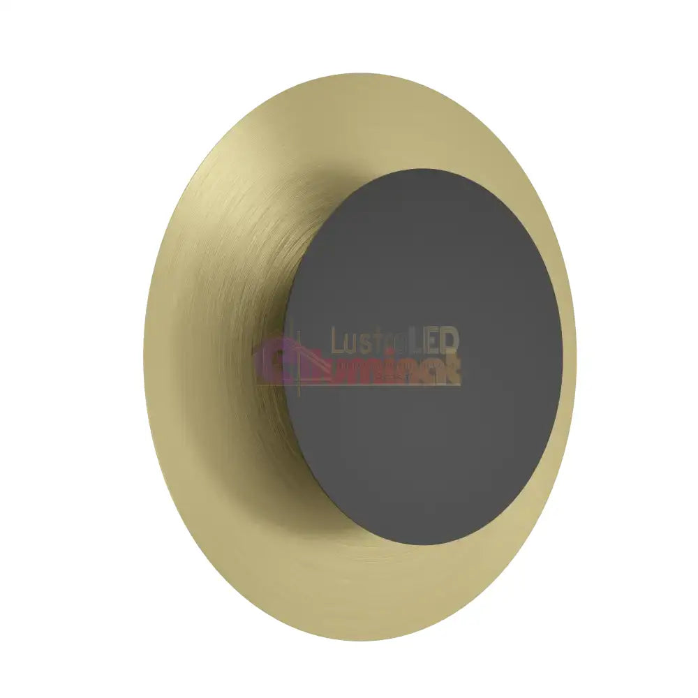 Aplica LED Modern TOCINA Negru+Auriu lustreled.ro