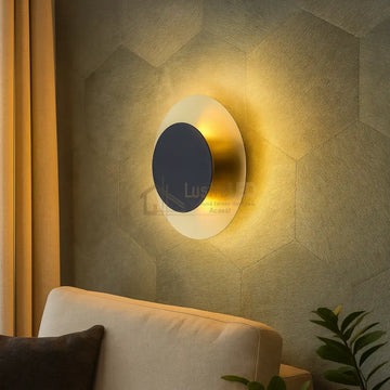 Aplica LED Modern TOCINA Negru+Auriu