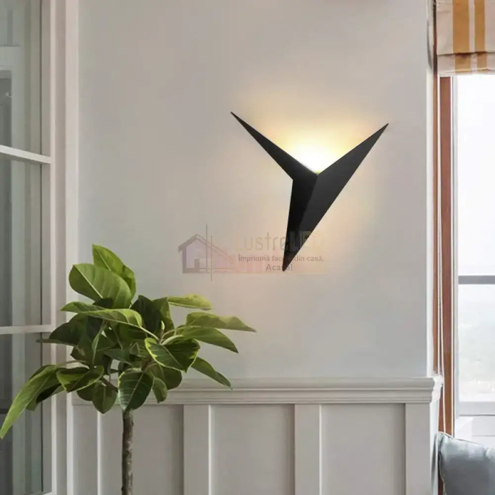 Aplica Led Modern V Style Wall Light Fixtures