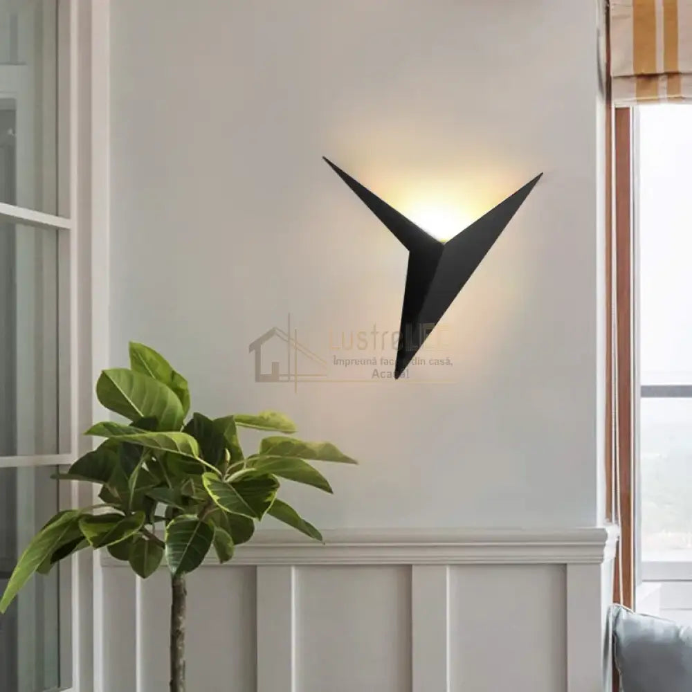 Aplica Led Modern V Style Wall Light Fixtures